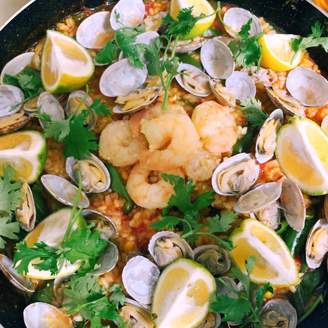 正宗paella 西班牙海鲜饭