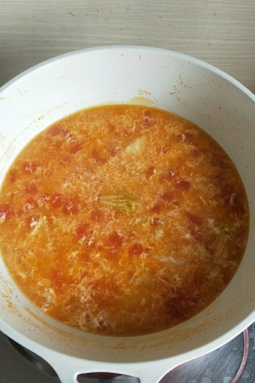 番茄鸡蛋疙瘩面