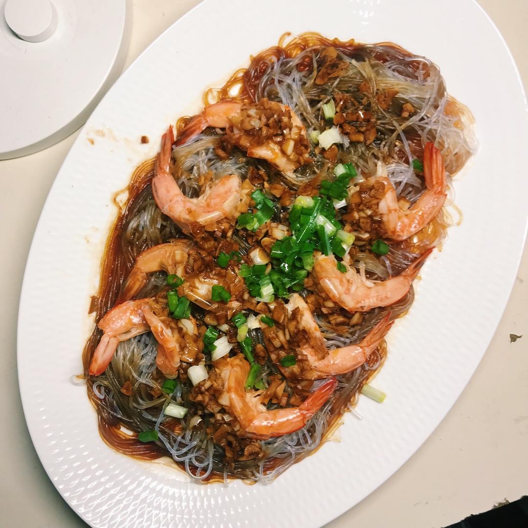 蒜蓉粉丝蒸虾