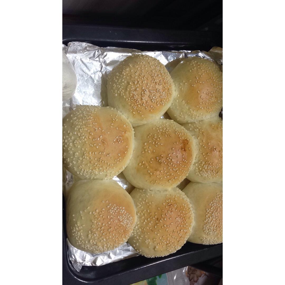 自制营养肉饼汉堡包