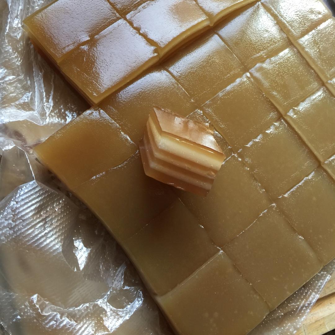 dadav做的斑兰椰汁千层糕(木薯粉)