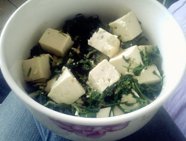 香椿拌豆腐