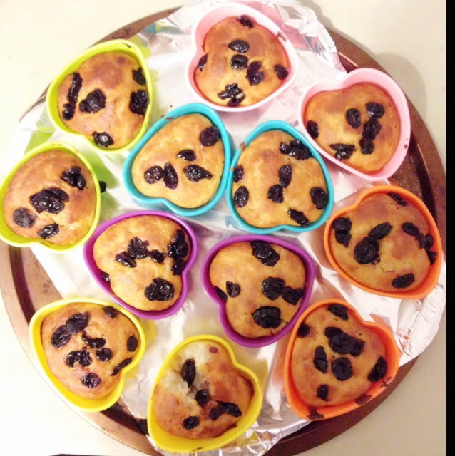 快手香蕉纸杯蛋糕