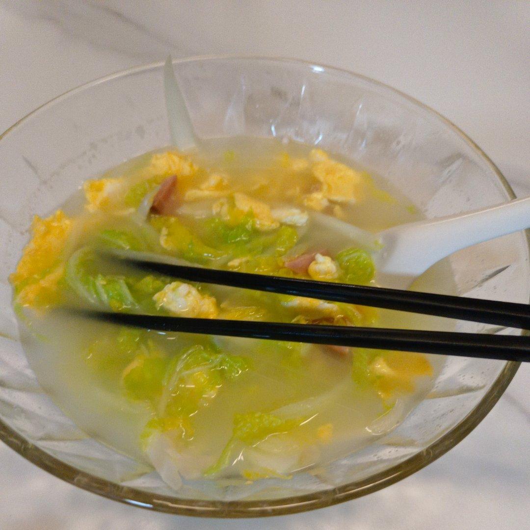 超级减肥🥗娃娃菜鸡蛋汤