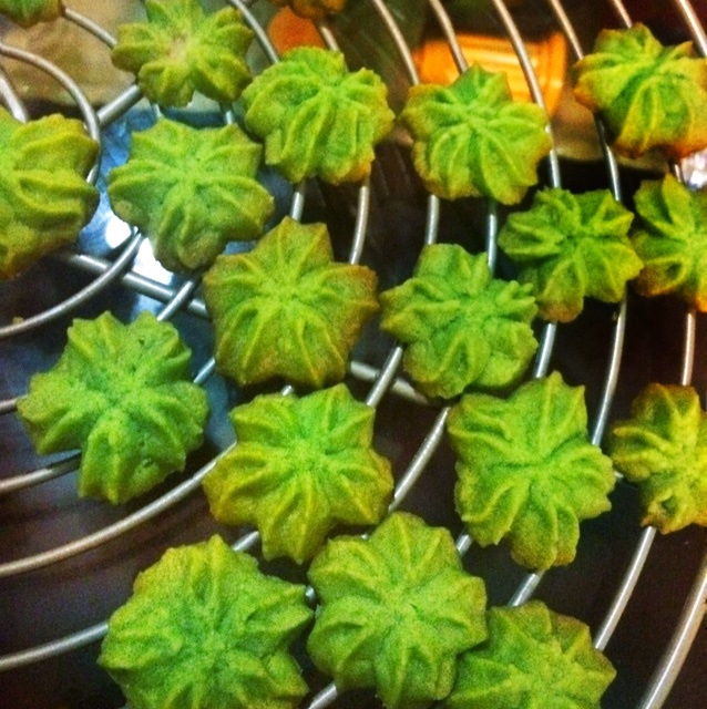 抹茶白巧克力曲奇