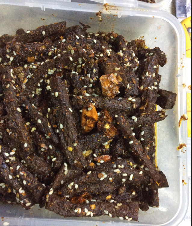 麻辣牛肉干