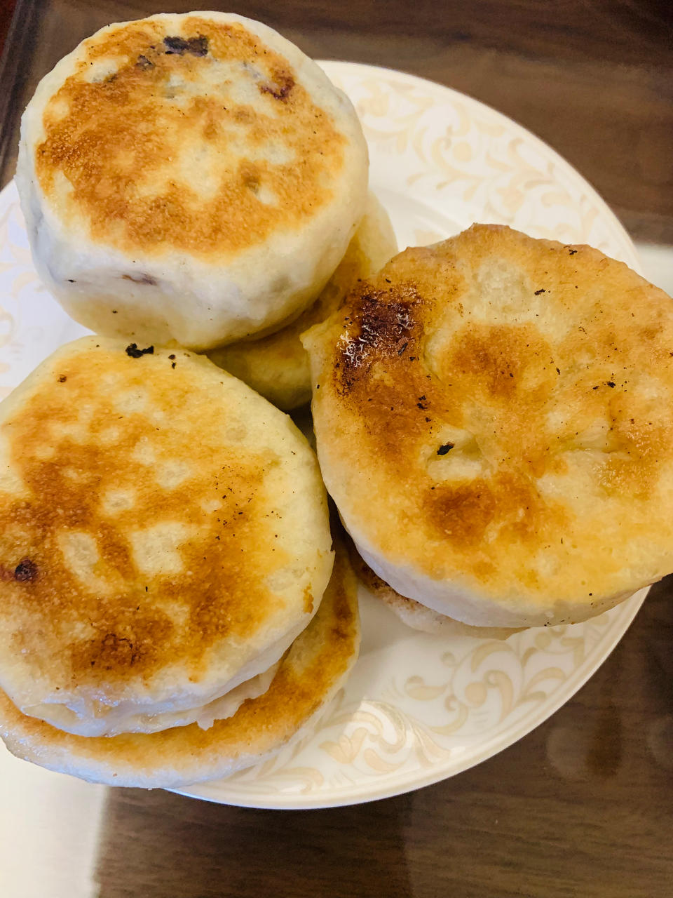 不用去早餐店的发面馅饼