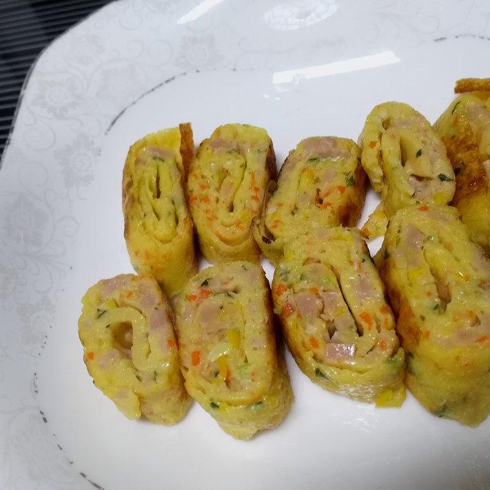 好吃好做的早餐鸡蛋卷