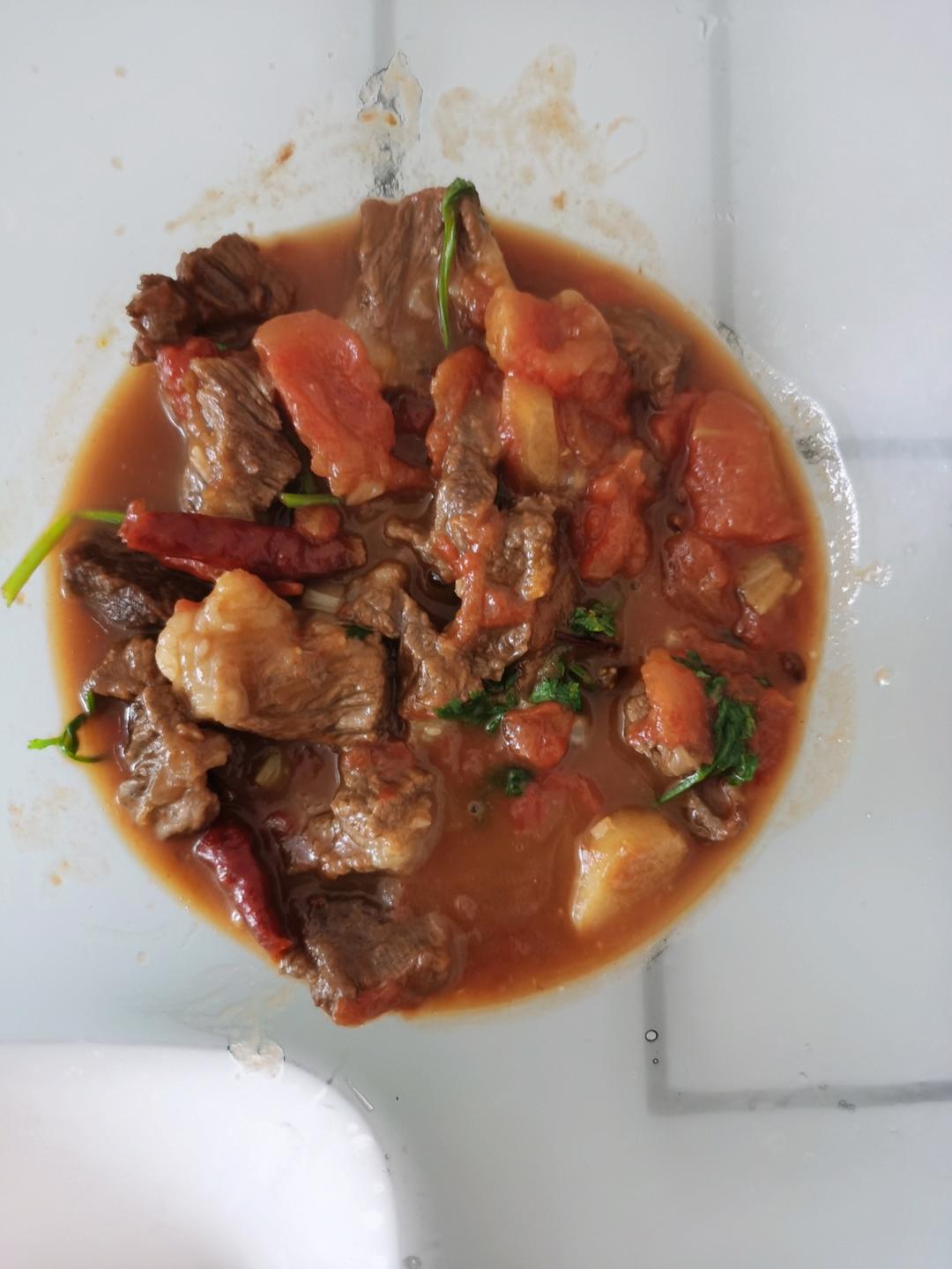牛肉西红柿汤