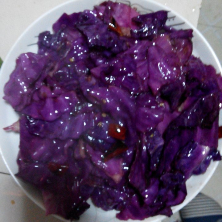 手撕紫甘蓝
