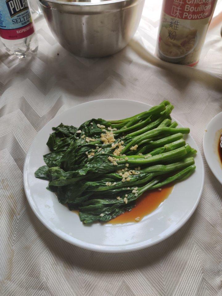 白灼芥蓝  经典快手菜