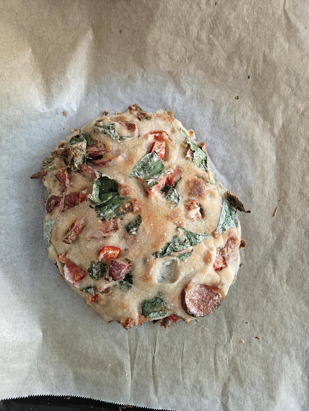 无糖无油恰巴塔🥬蔬菜扭扭棒