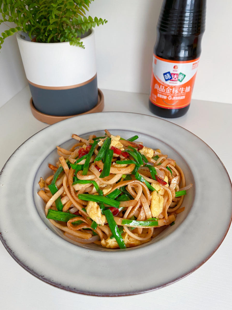 素炒饼丝