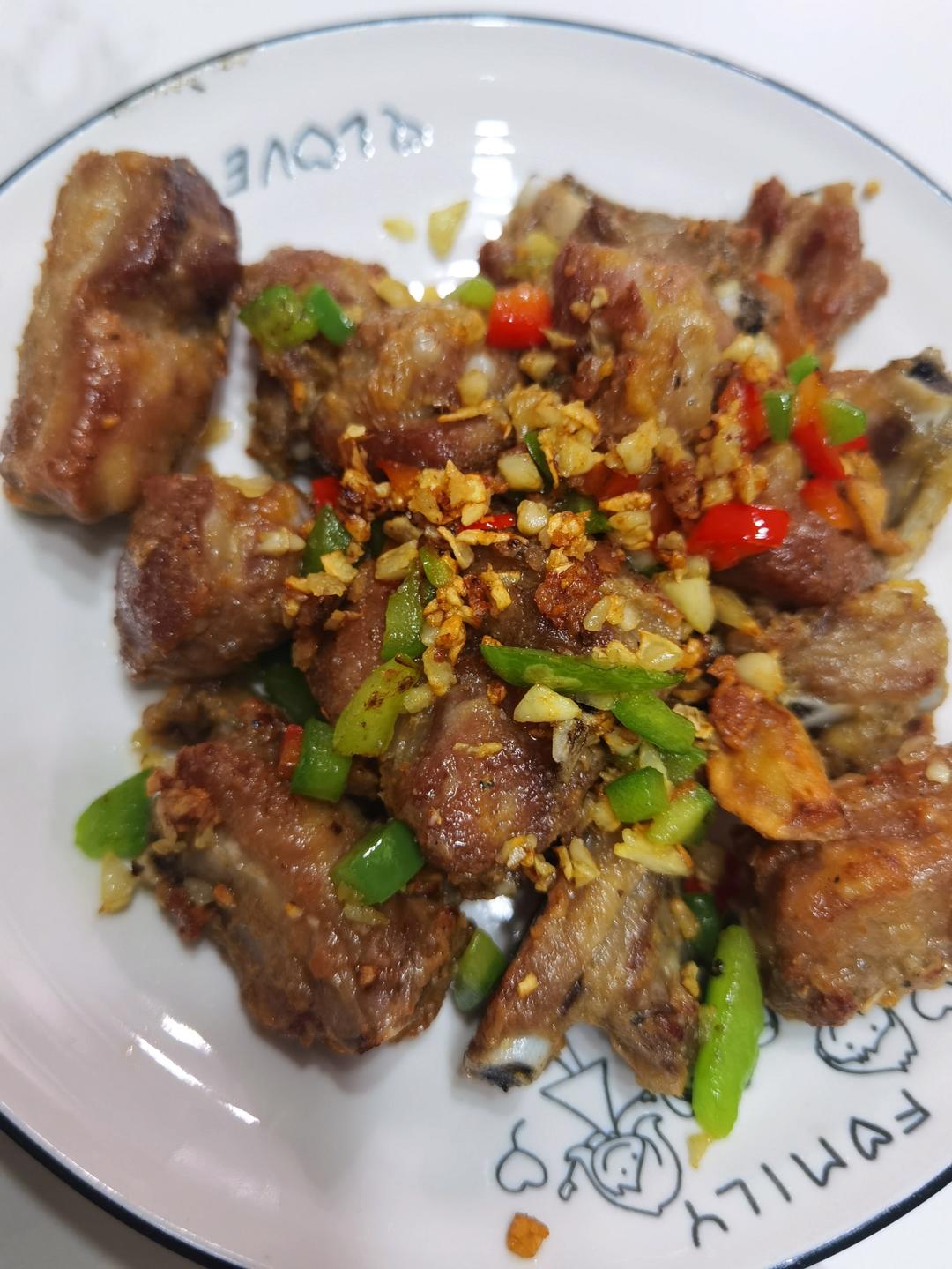 家庭版蒜香排骨