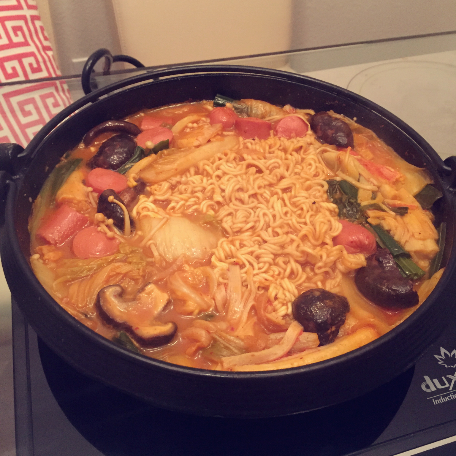 韩式芝士部队锅