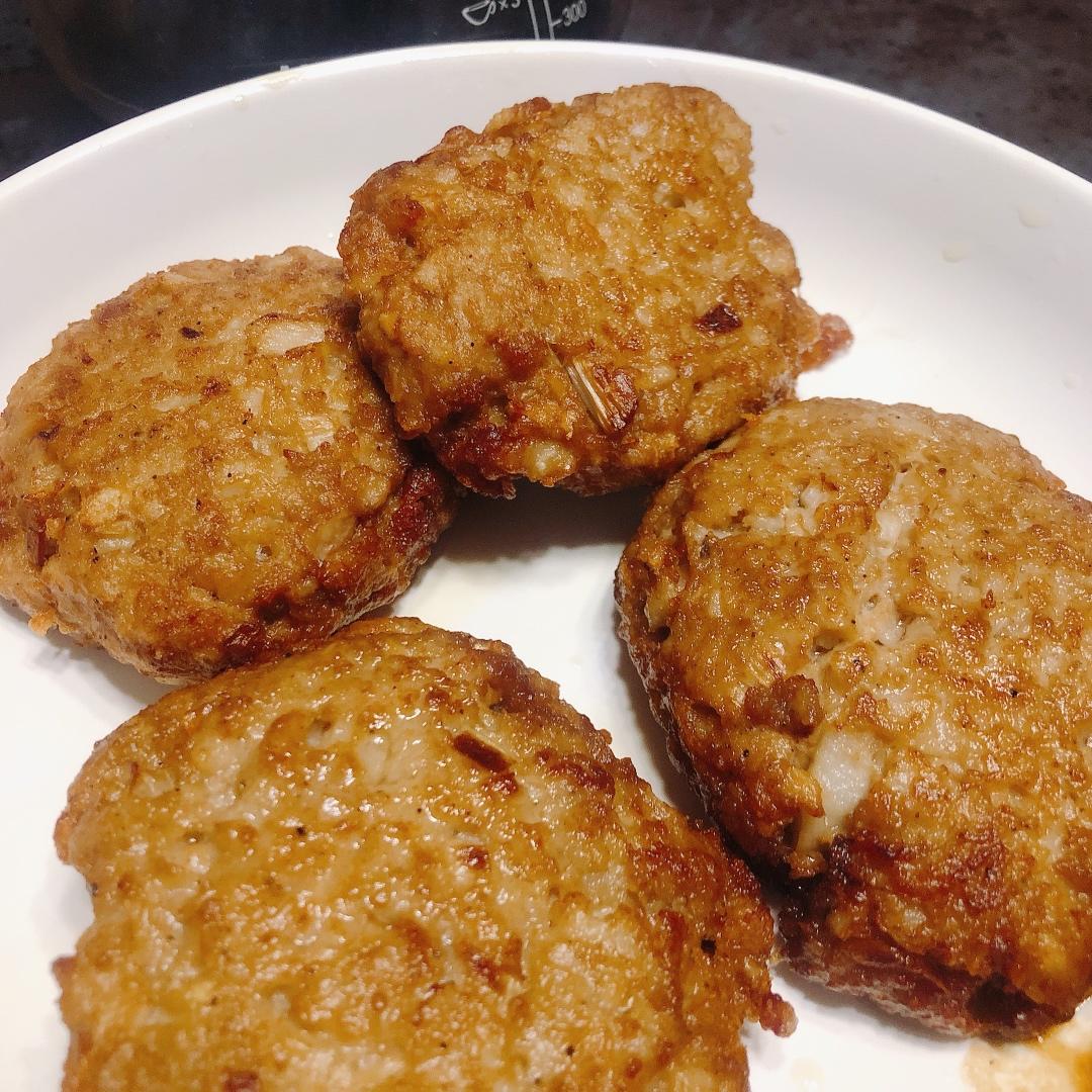 不放油的香煎藕饼🤗