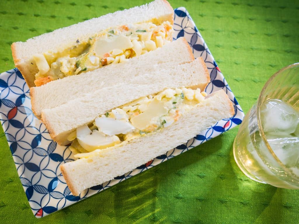 马铃薯沙拉三明治的做法