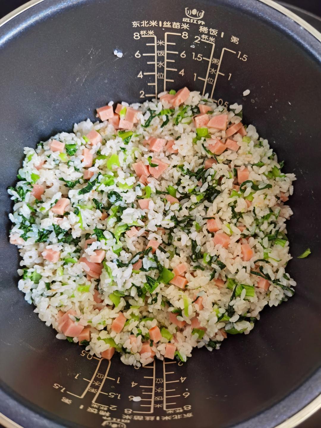 上海菜饭/上海咸酸饭（电饭煲版）