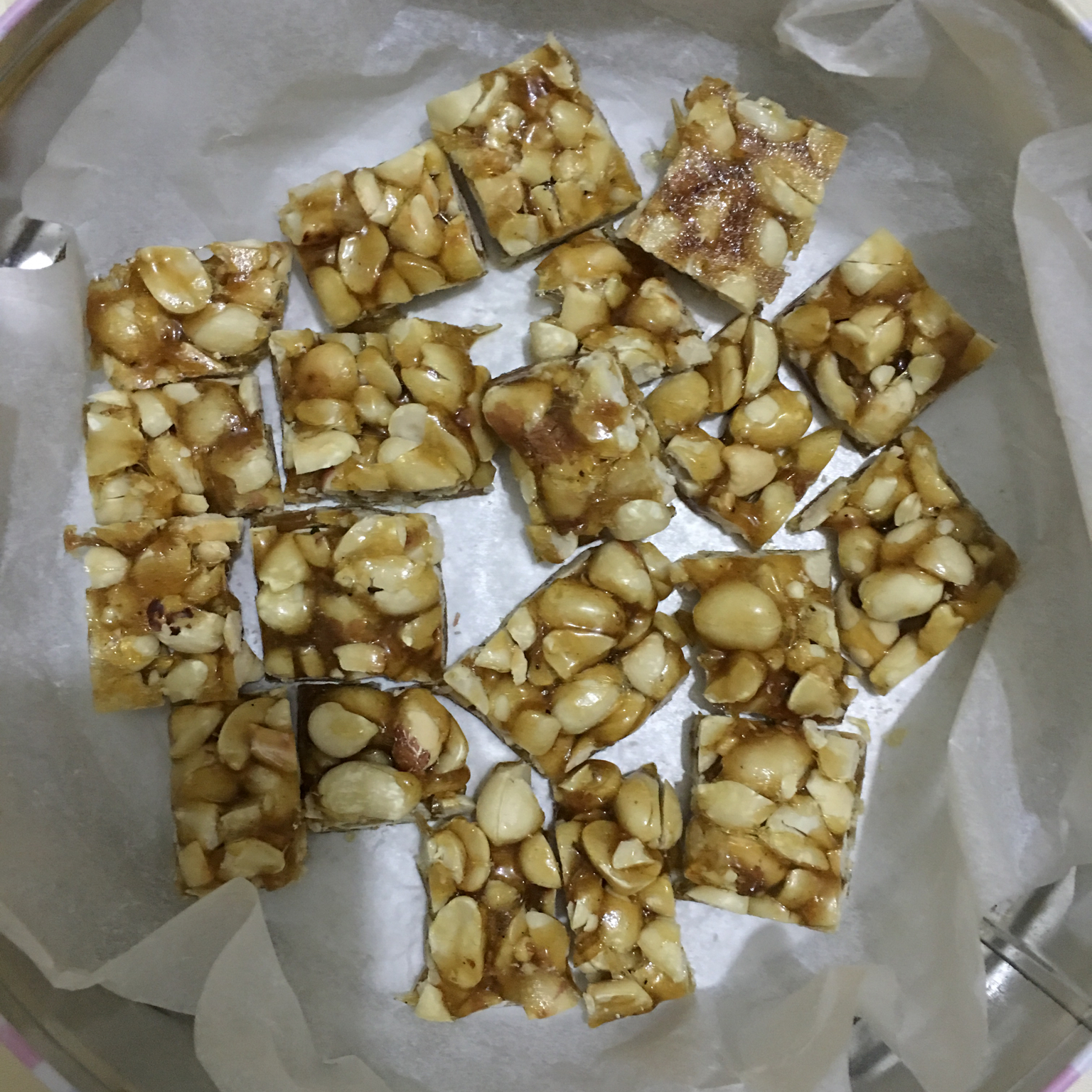 无水无油香脆花生糖