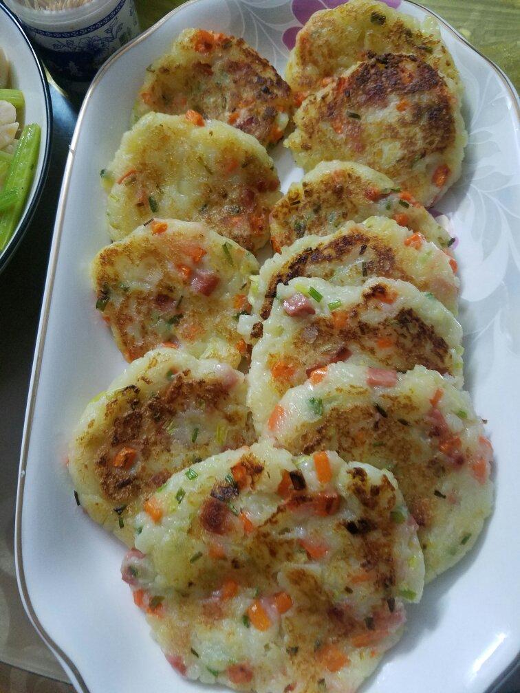 土豆火腿早餐饼