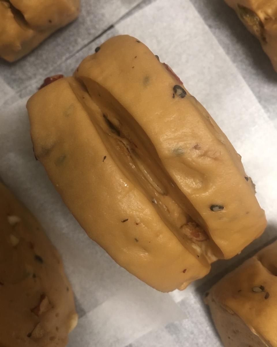 有料的红糖馒头（土豪包）