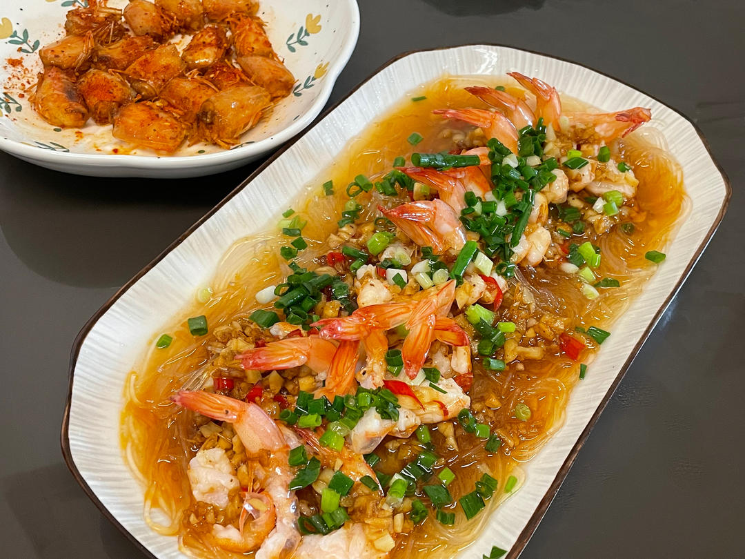 蒜蓉粉丝开背虾