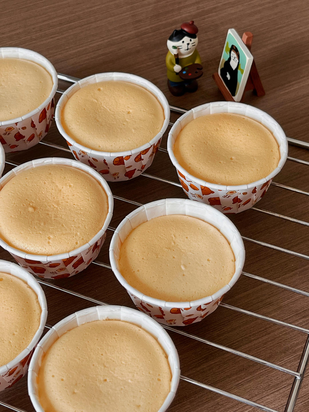 不开裂不回缩的圣诞🎄杯子蛋糕