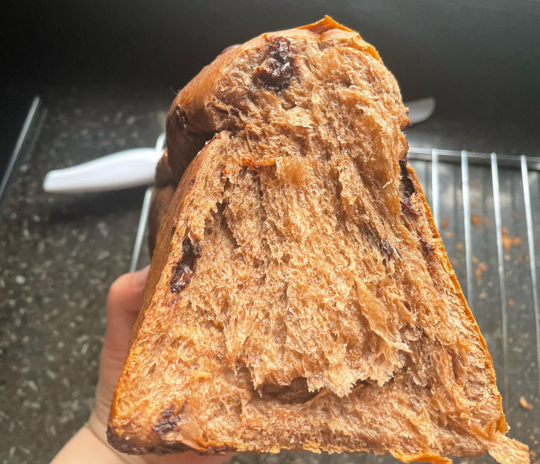 奶油巧克力吐司