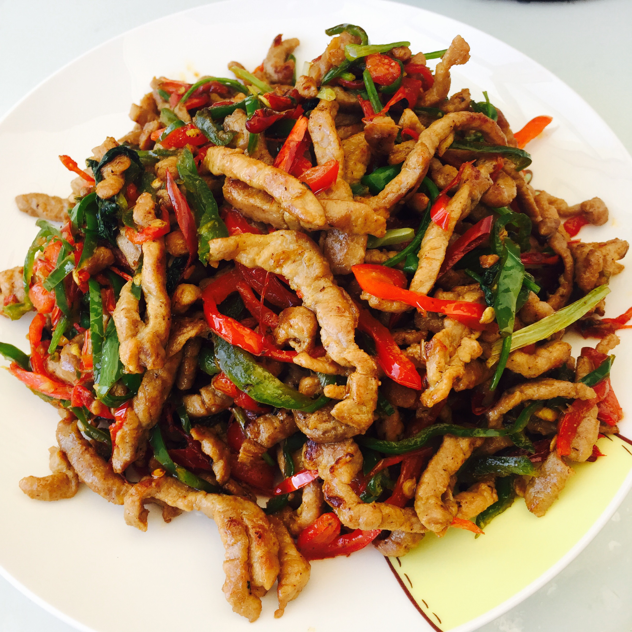 香辣肉丝