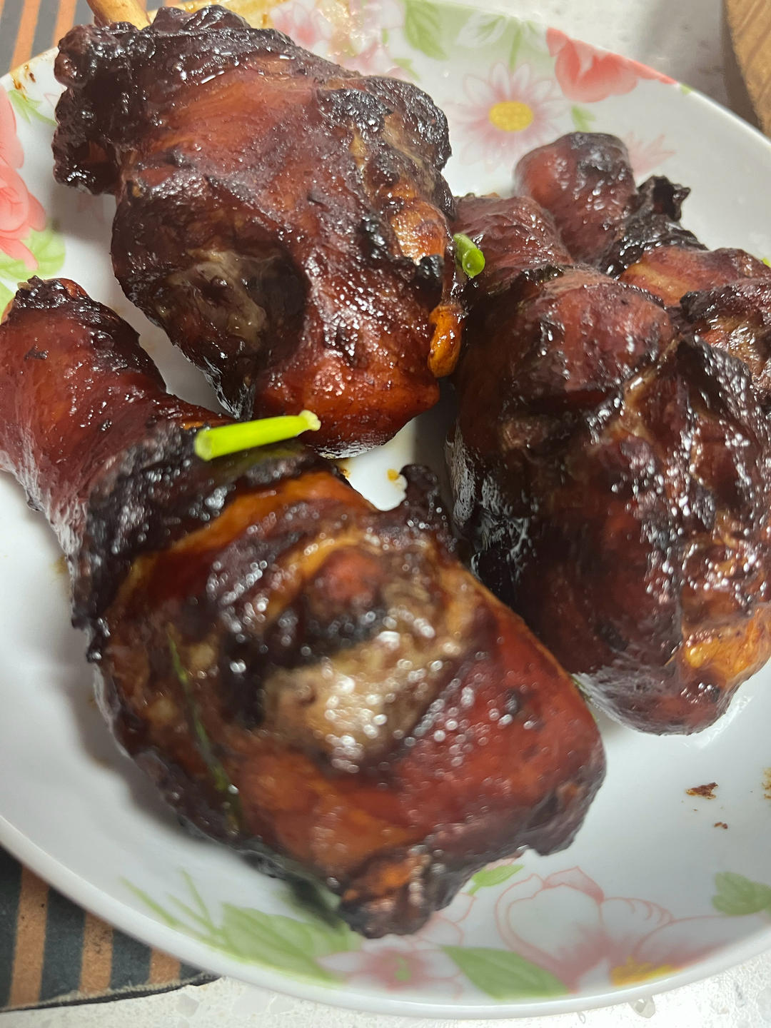 空气炸锅烤鸡腿，鲜嫩多汁