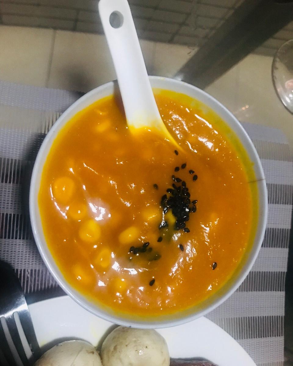 南瓜汤(超好吃又方便的南瓜汤)