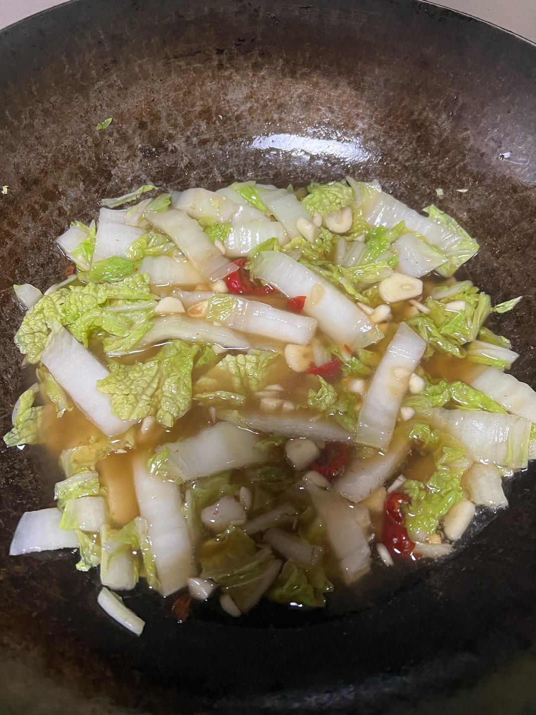 爆下饭的酸辣白菜（零难度）