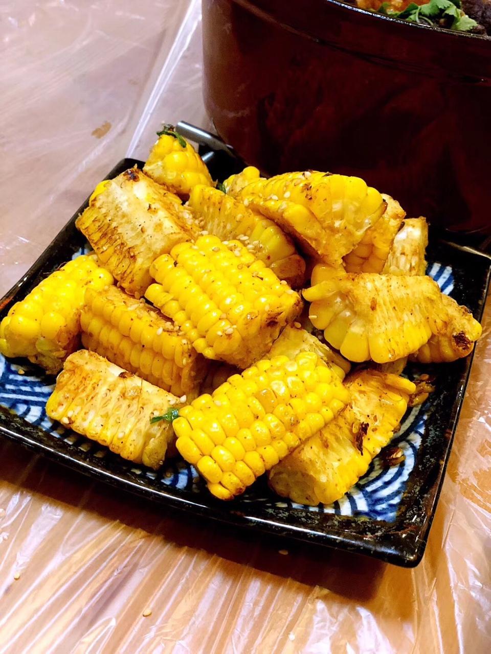 最简单爱吃的椒盐玉米