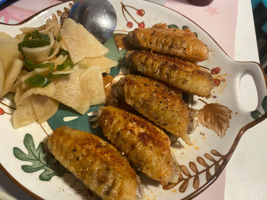 盐煎鸡翅