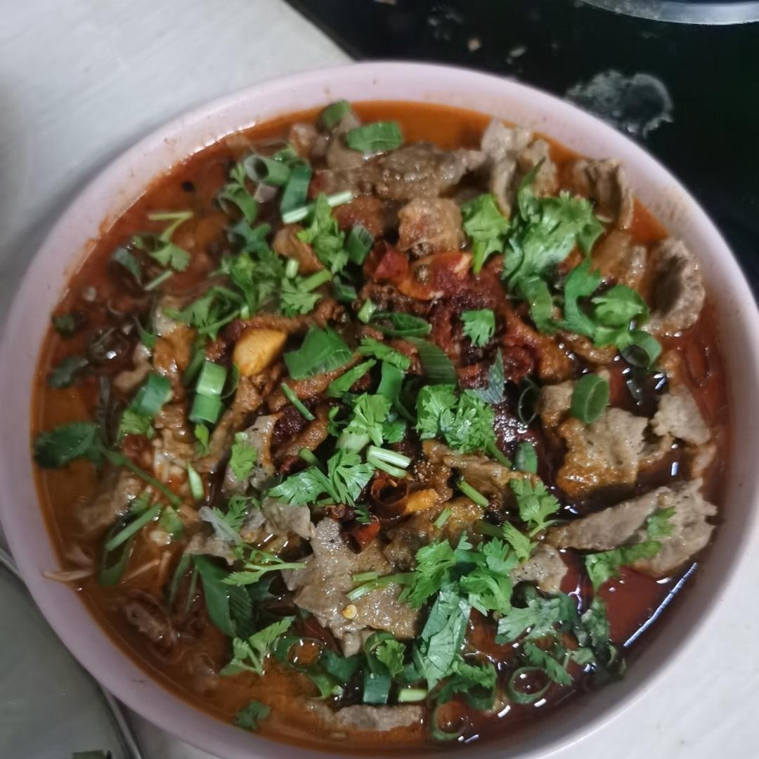 水煮肉片（肯定不翻车）