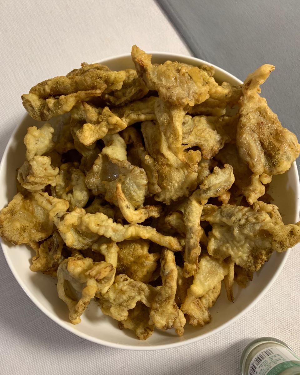 油炸平菇