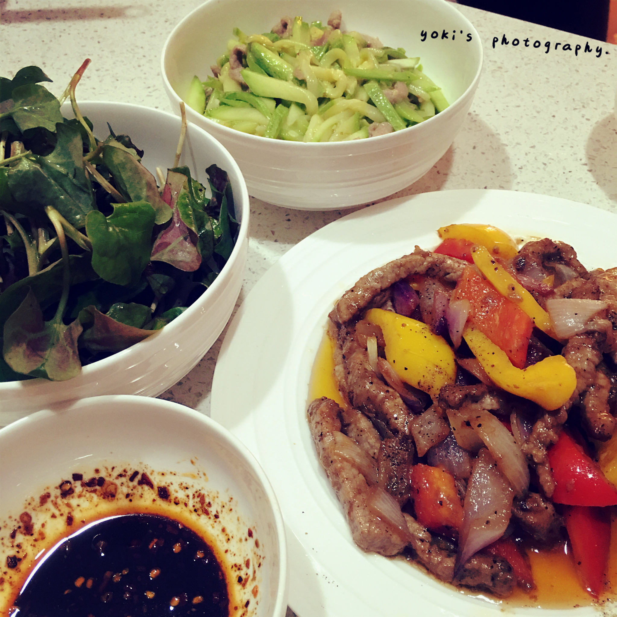 黑椒牛柳