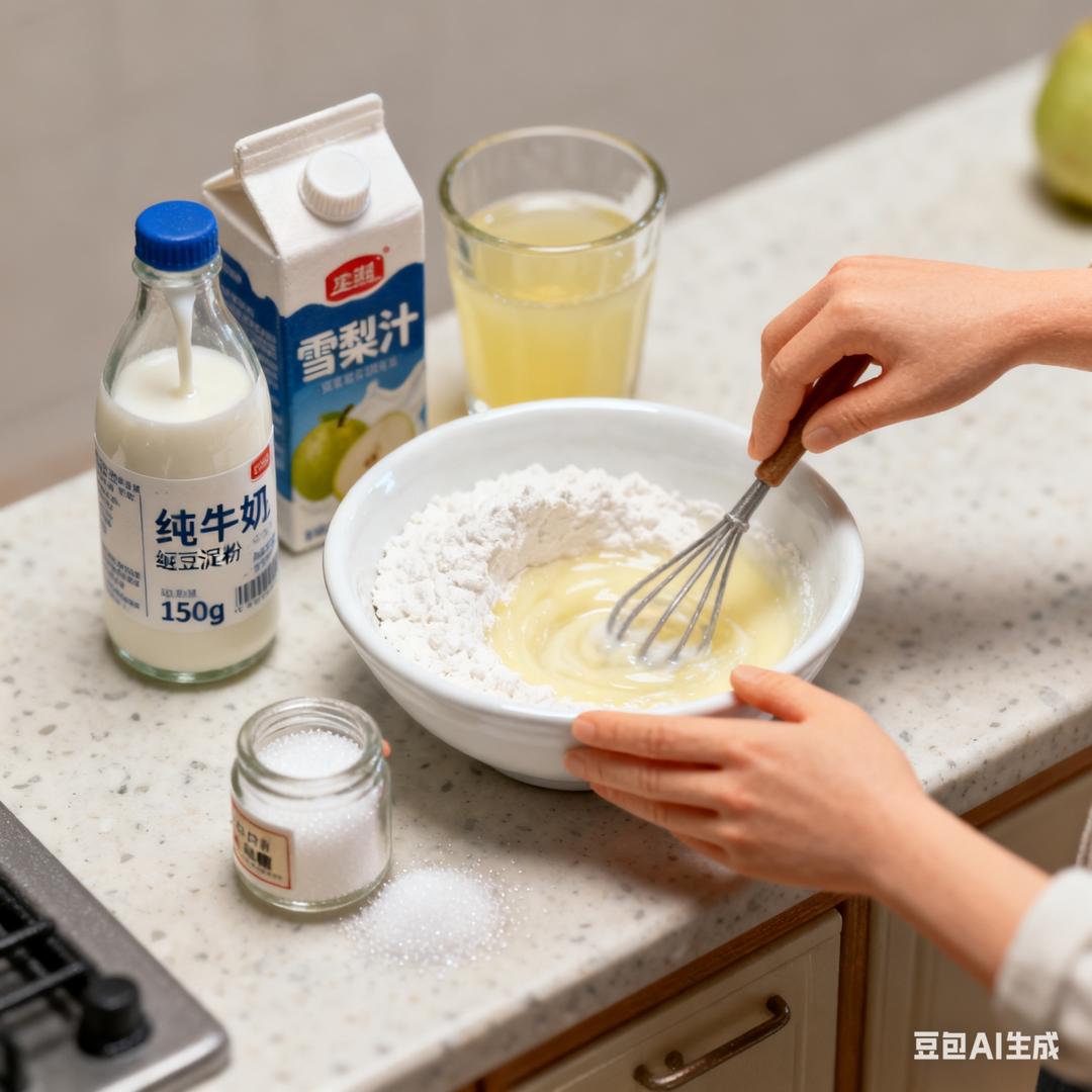 纯奶手撕吐司的做法 步骤1