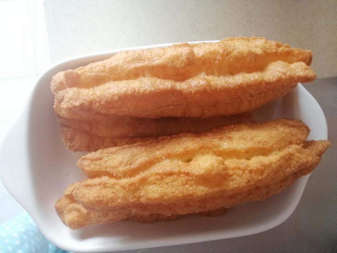 快手早餐～自制油条（酵母版，不含泡打粉、膨松剂）