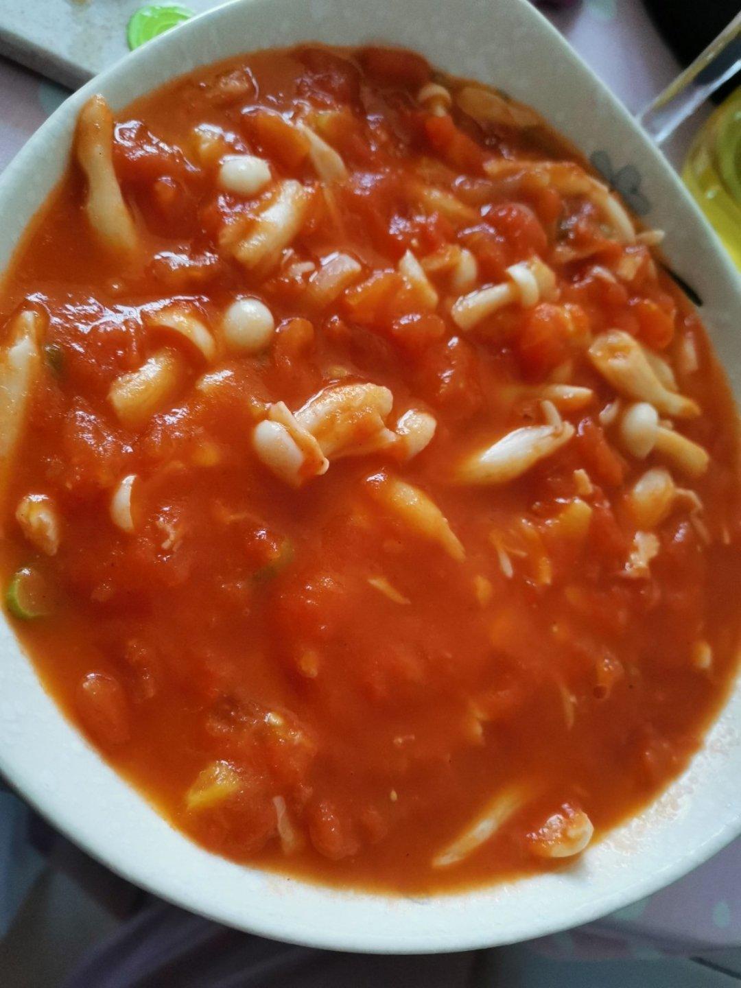 番茄白玉菇汤
