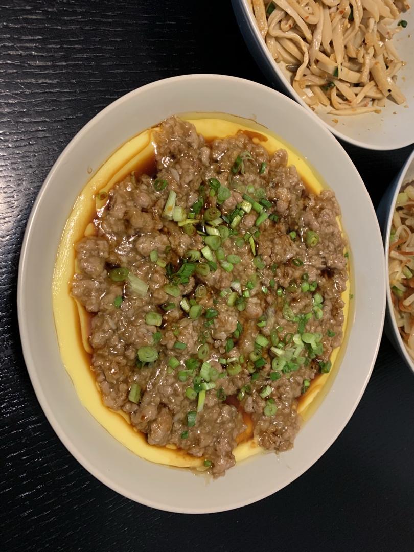 肉末蛋羹