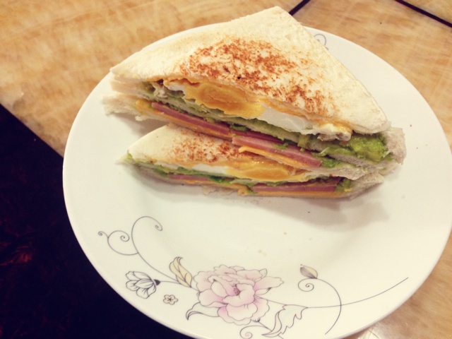 牛油果早餐三明治 Avocado Breakfast Toasted Sandwich