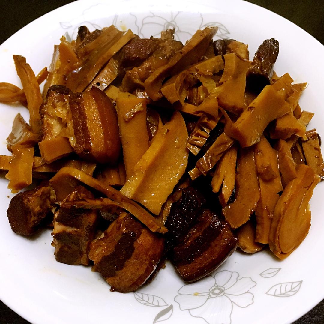 笋干烧肉