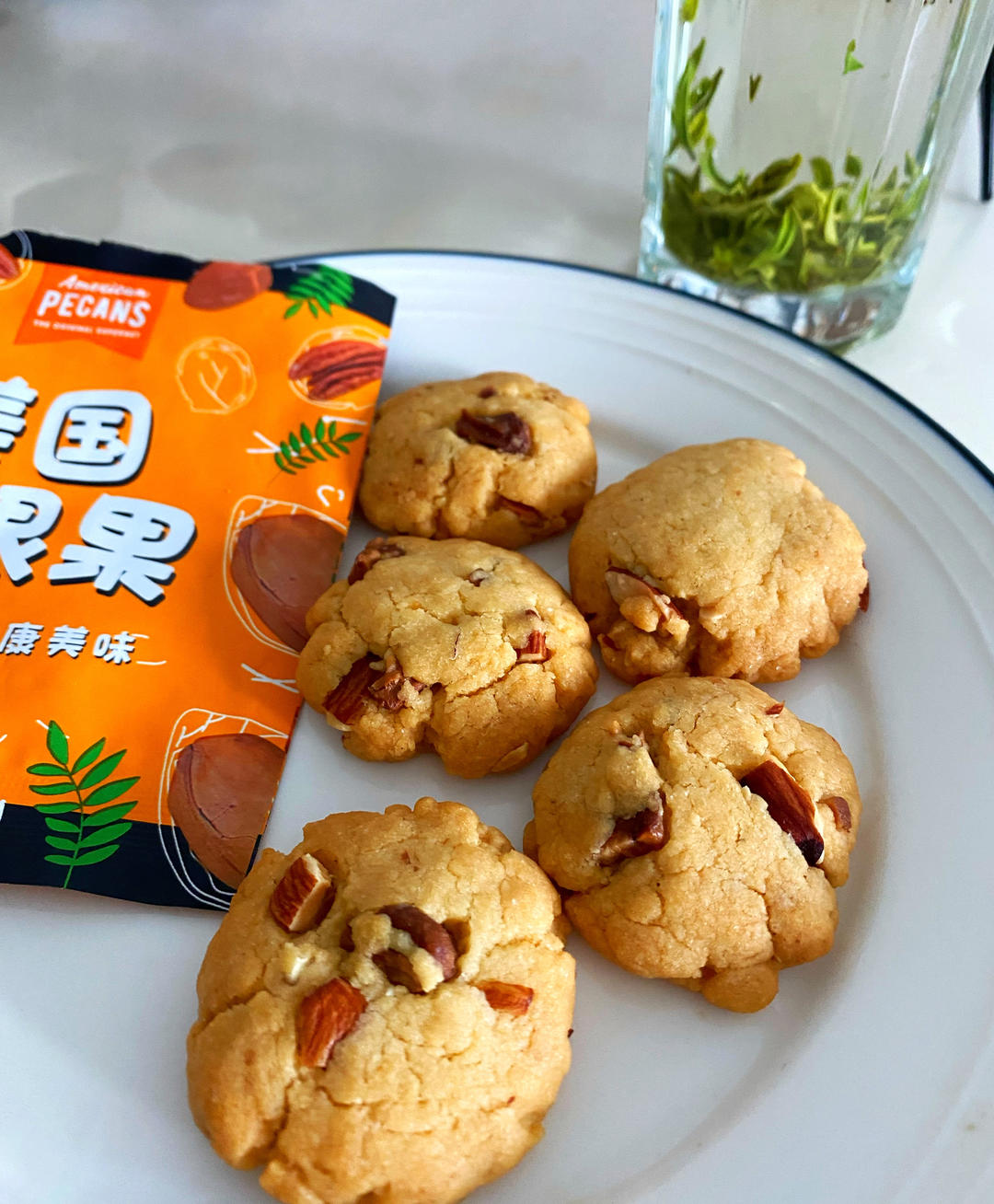 碧根果杏仁酥-小茶🍵点