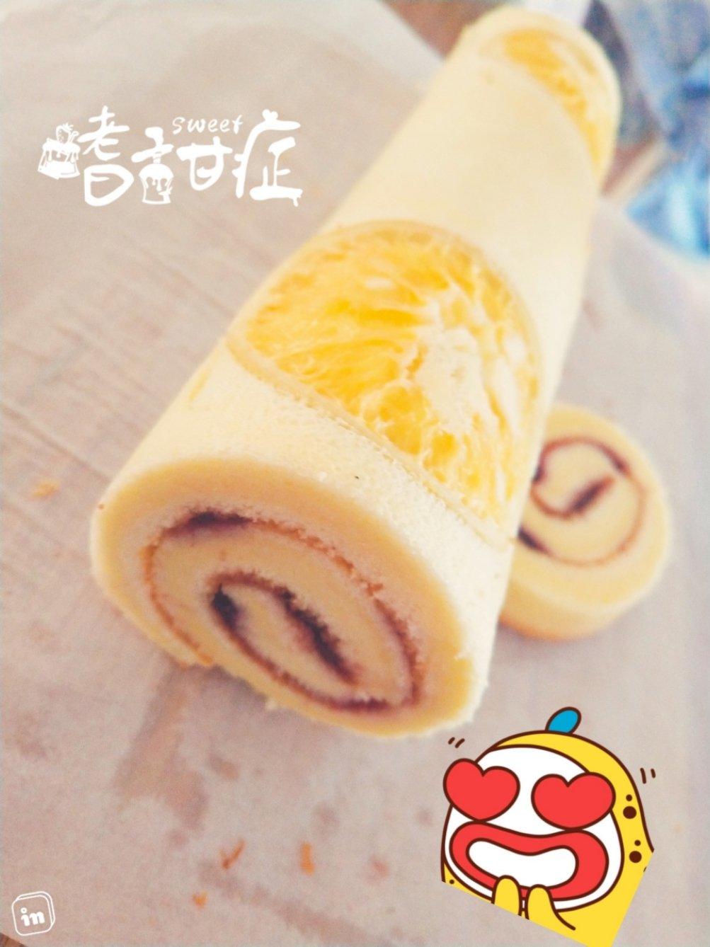 橙香蛋糕卷