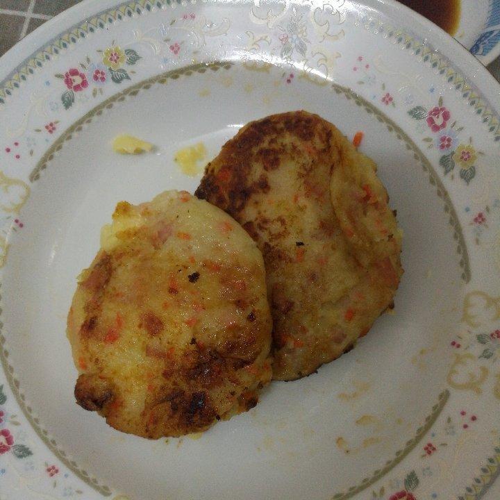 不加一滴水，外酥里嫩的香煎土豆饼❗️