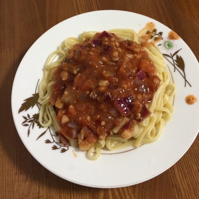 番茄肉酱意面