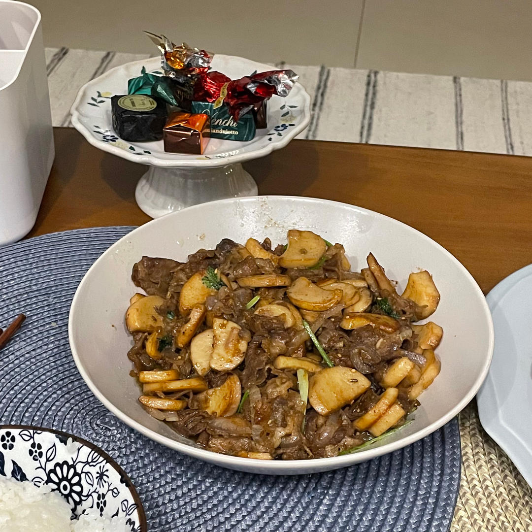 杏鲍菇肥牛