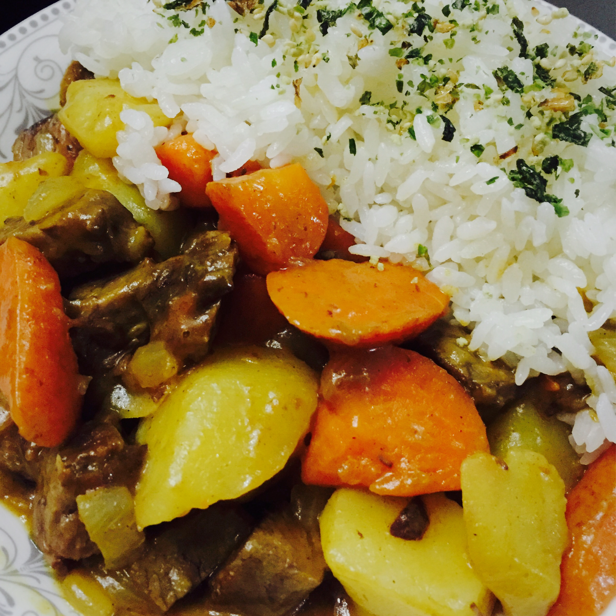 咖喱牛肉饭