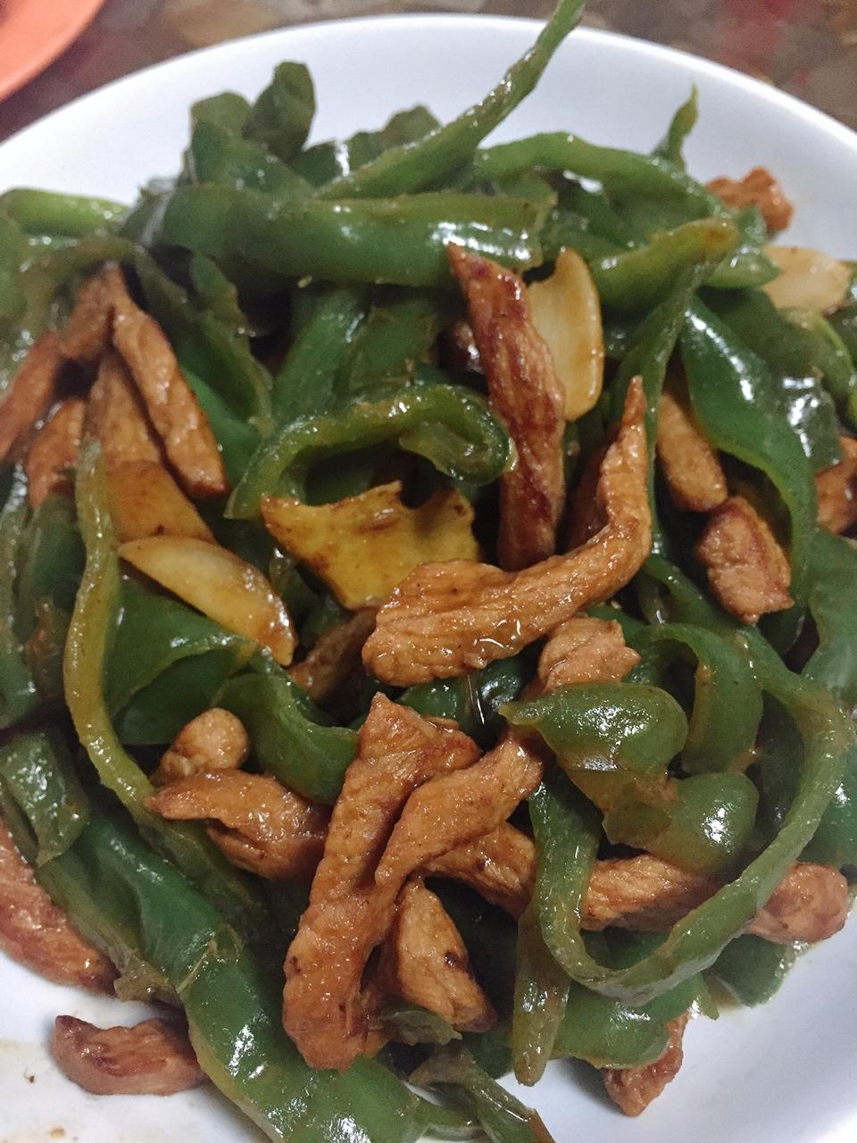 青椒肉丝